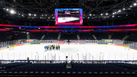 Вид стадиона Nokia Arena в Тампере