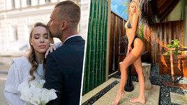 Дмитрий Баринов женился на Кристине Семенковой.