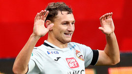 Форвард ЦСКА Федор Чалов.