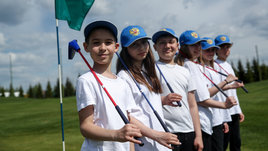 Будущих чемпионов собрали в Дмитрове. В Подмосковье будут растить звезд гольфа