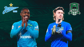 «Зенит» сыграл вничью с «Краснодаром». Онлайн-трансляция матча и награждения