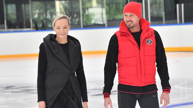 Оксана Домнина и Роман Костомаров. Фигуристы Оксана Домнина и Роман Костомаров