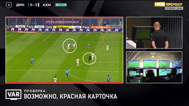 «Динамо» — «Ахмат».