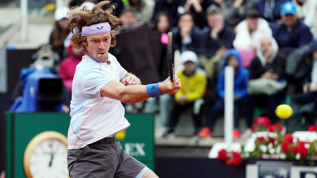 Андрей Рублев. Российский теннисист Андрей Рублев