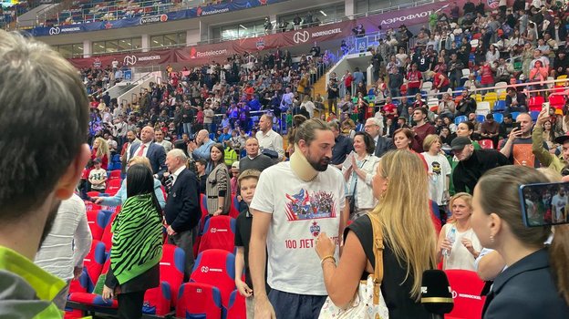 Алексей Швед на матче ЦСКА — «Зенит».