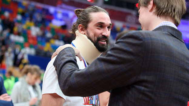 Алексей Швед приехал на финальный матч.