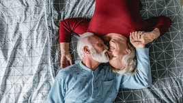 Счастливая пара в браке.