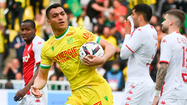 Футболист «Нанта» Мостафа Мохамед.