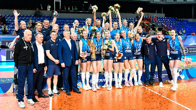 Московское «Динамо» — чемпион женской Суперлиги.