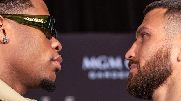 Девин Хейни и Василий Ломаченко.