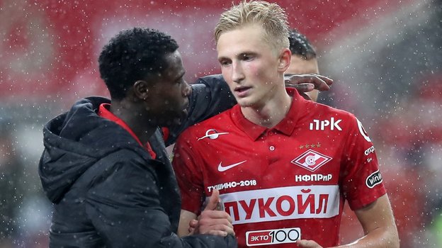 Квинси Промес и Руслан Литвинов.