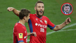 Футболисты Иван Обляков и Никола Влашич