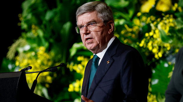 Президент МОК Томас Бах