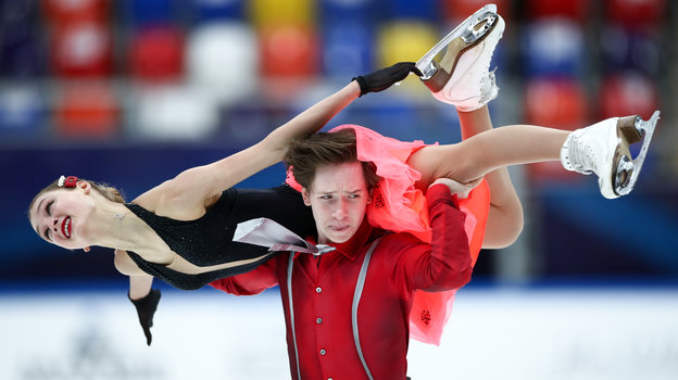 Ирина Хавронина и Дарио Чиризано.