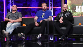 Алексей Олейник и братья Александр и Иван Емельяненко