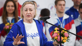 Гимнастка Лидия Иванова.