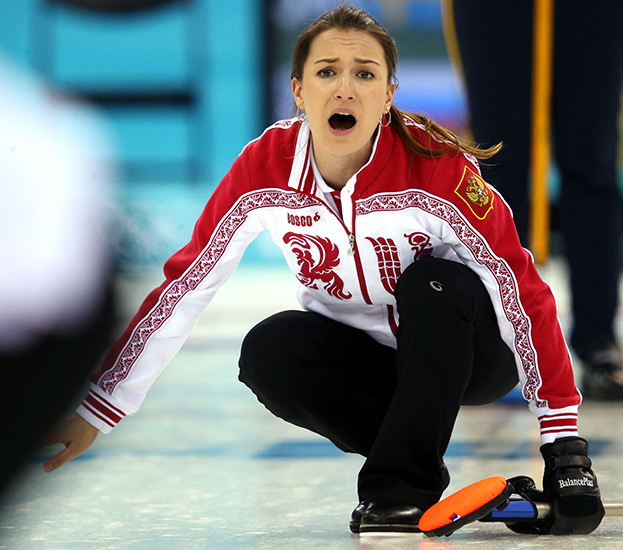 Анна Сидорова. Керлингистка Анна Сидорова.