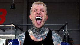 Боец Евгений Ершов.