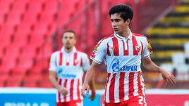 Футболист «Црвены Звезды» Егор Пруцев.