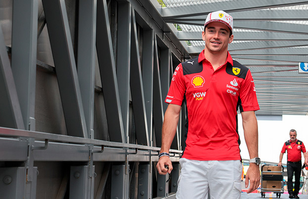 Шарль Леклер. Гонщик Шарль Леклер.