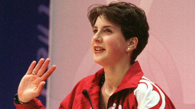 Фигуристка Ирина Слуцкая