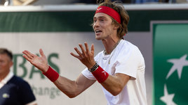 Теннисист Андрей Рублев.