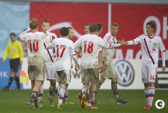 Базелюк приносит победу сборной России