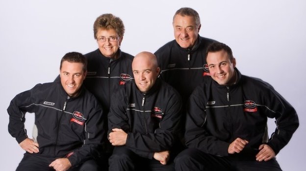 Миша Донсков с семьей.