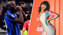 Звезду «Интера» Лукаку увидели с новой девушкой. Это известная рэперша, в которую стрелял бывший парень