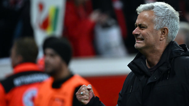 Тренер «Ромы» Жозе Моуринью.