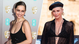 Актрисы Эмилия Кларк и Шарлиз Терон