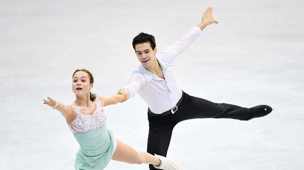 Алина Устимкина и Никита Володин.