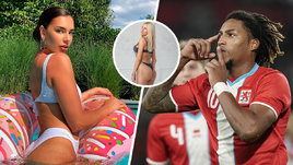 Скандальный футболист ударил мисс Люксембург. Он все отрицает, а на защиту встала бывшая