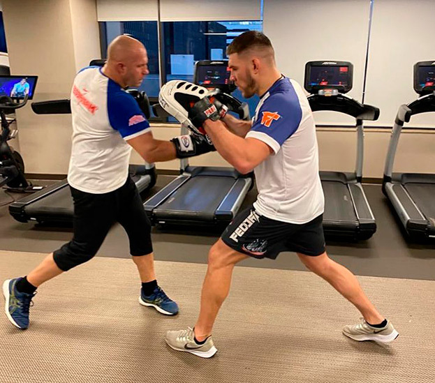 Федор Емельяненко и Вадим Немков.