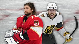 Хоккеисты Сергей Бобровский и Иван Барбашев