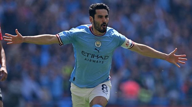 Илкай Гюндоган. Футболист Илкай Гюндоган.