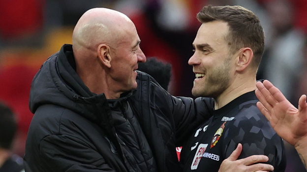 Виктор Онопко и Игорь Акинфеев