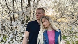 Лыжники Александр Большунов и его жена Анна.