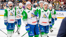 Хоккеисты «Салавата Юлаев»