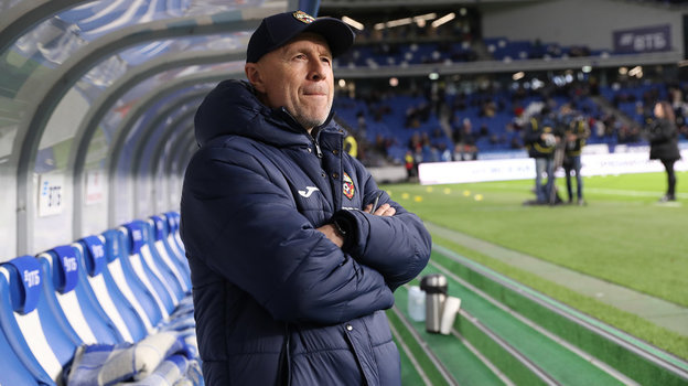 Главный тренер ЦСКА Владимир Федотов