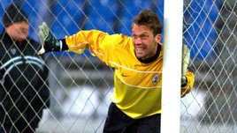 Голкипер Роман Березовский.