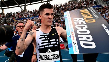 Легкоатлет Якоб Ингебригтсен.