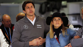 Тото Вольфф и его жена Сьюзи