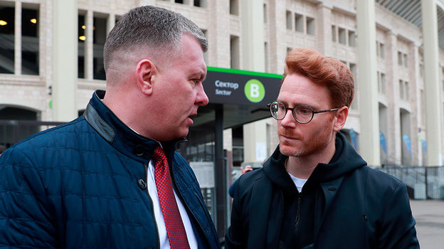 Евгений Мележиков и Гильермо Абаскаль.