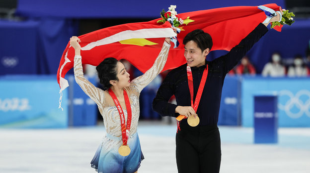 Суй Вэньцзин и Хань Цун. Фигуристы Суй Вэньцзин и Хань Цун