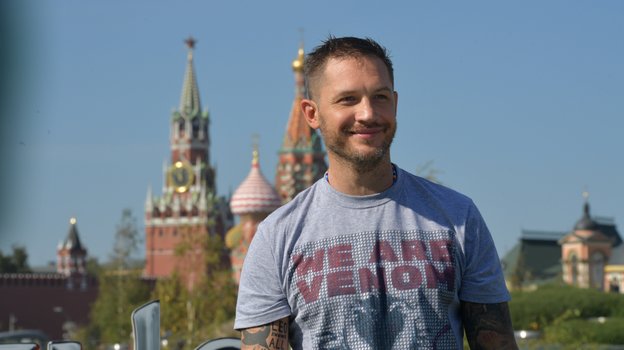 Том Харди в Москве. Актер Том Харди.