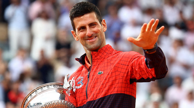 Новак Джокович. Сербский теннисист Новак Джокович