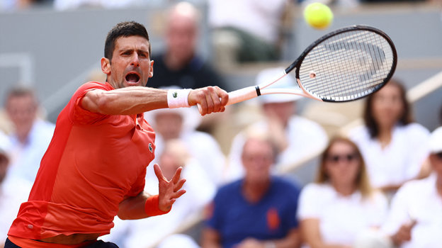 Теннисист Новак Джокович.