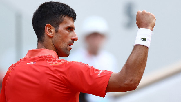 Теннисист Новак Джокович.