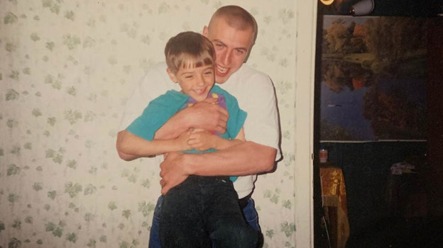 Алексей Егоров с сыном Никитой. Алексей Егоров с сыном Никитой
